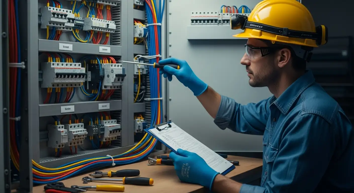 Manutenção preventiva elétrica com inspeções regulares e laudos técnicos